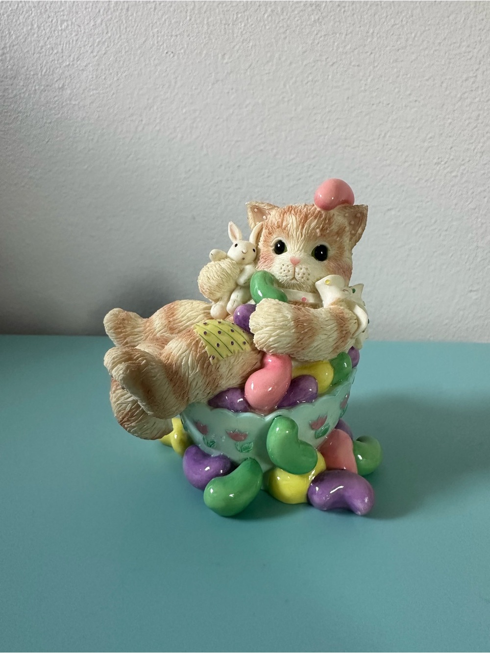Enesco Calico Kittens “Life Is Sweeter Because Of Mew” Vintage 1999